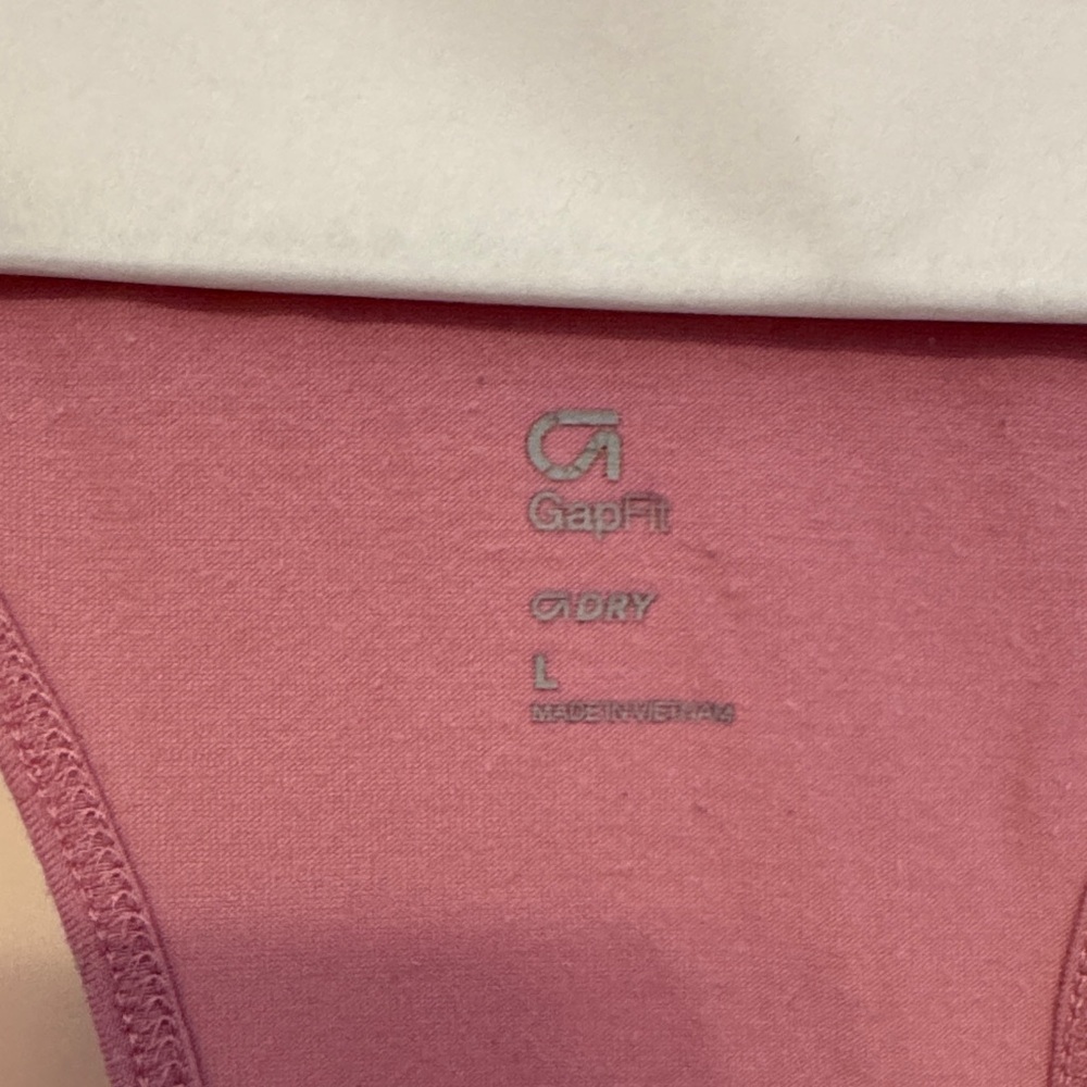 GAP Light Pink Racerback‎ Tank Top - Picture 2 of 4